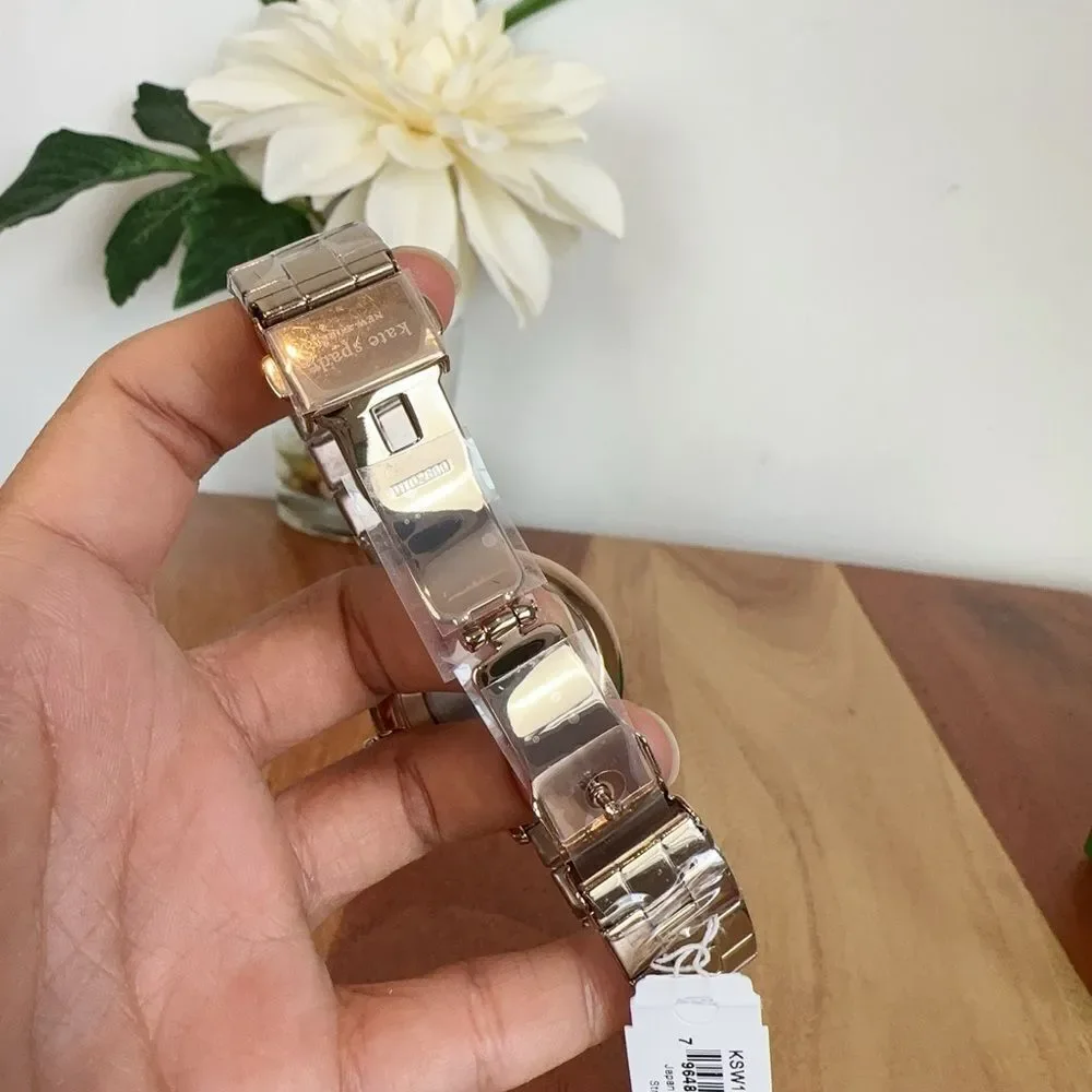 NWT Kate Spade Metro‎ Scallop Quartz White Dial Ladies Watch